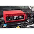 Redresor pentru încărcarea bateriilor, Absaar, 22 A, 12 V cu carcasa rosie, robusta din tabla de otel cuplat la bateria auto a masinii