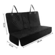 Husa protectie scaune auto, pentru bancheta sau portbagaj, impermeabila, antialunecare, multifunctionala, ideala pentru taxi, ride sharing, transport animale, matlasata, 133 x 43 x 116 cm, Roll Fast