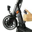 Trotineta electrica ioco 1.0, Fischer, putere maxima motor 350 W, autonomie max. 20 Km, viteza maxima 20 Km/h, Negru
