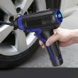 Compresor auto digital portabil, tip pistol, cu acumulator reîncarcabil - DELISTAT
