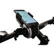 Suport bicicleta pentru telefon-multimedia, acumulator 4400mAh, incarcare USB, Bluetooth, USB, card SD/TF si AUX, Fischer