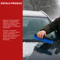 Racleta auto din silicon, pentru uscarea geamurilor si a caroseriei, lamela flexibila, fara urme sau zgarieturi, 33 x 9.5 cm