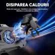 Redresor auto profesional, digital cu microprocesor, functie pornire, Foxsur, 12V 25A 24V 15A, inteligent cu 8 moduri operare, functie de reparare prin impulsuri, tehnologie Switchmode, ecran LCD, auto, moto, camion, barca