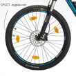 Reflectoare pentru spite bicicleta Fischer, 4 buc