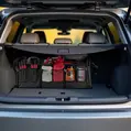 Organizator portbagaj auto XXL, 76x37x32 cm, potrivit SUV, pliabil, multicompartimentat, fixare curele si velcro, Roll Fast, negru