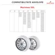 Lanturi auto textile pentru zapada, huse antiderapante, material rezistent 3D, Premium Ultra Grip Marimea XXL, Walser, set 2 buc, alb