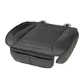 Husa scaun auto, 51 x 53 cm, ofera protectie pentru sezut scaun fata, grosime spuma 8 mm, Fernando, Walser, anti-alunecare, piele PU, design elegant cu buzunare pentru depozitare, Negru, universala