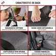 Scaun inaltator auto pentru copii Raffi, siguranta si confort, Walser, inaltime copii 125-150 cm, omologat standard ECE R 129, universal, ergonomic, gri/negru