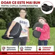 Inaltator Auto Premium pentru copil, Andy, Walser, testat si certificat ECE R 129, 6-12 ani, 125-150 cm, 22-36 kg, universal, negru