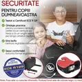 Inaltator auto pentru copii Andy cu ISOFIX Premium, Walser, testat si certificat ECE R 129, i-Size, 6-12 ani, 125-150 cm, 22-36 kg, scaun inaltator universal, negru cu rosu