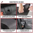 Inaltator Auto cu ISOFIX pentru copil, Raffi, Walser, testat si certificat ECE R 129, i-Size, 6-12 ani, 125-150 cm, 22-36 Kg, universal, gri cu negru