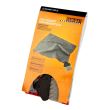 Laveta curatare bord cu perie 2 in 1, Walser, 40 x 40 cm, gri-rosu