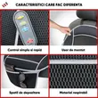 Husa scaun auto, 3 functii, incalzire, racire si masaj, alimentare 12V, negru, Walser