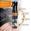 Solutie curatare plastic interior, efect antistatic, protectie UV, finish mat, Moje Auto, 290 ml