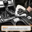 Solutie curatare plastic interior, efect antistatic, protectie UV, finish mat, Moje Auto, 290 ml