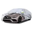 Prelata auto Premium L, PEVA impermeabil, aluminiu pentru protectie UV, captuseala bumbac, 4830 x 1780 x 1200 mm, fermoar usa sofer, gri, Roll Fast