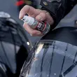 Solutie curatare viziera si casca motocicleta, Nigrin Moto-Bike, 50 ml