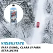 Lichid parbriz iarna, concentrat, eficient pana la -52°C, Nigrin Power, 1 L