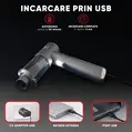 Aspirator de mana wireless 4 in 1, 17000 Pa, 130 W, aspirare, suflare, vidare si umflare, filtru HEPA lavabil, Roll Fast