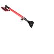 Perie zapada si racleta gheata cu maner telescopic, rotativ 270°, Walser, 92 - 132 cm, rosu-negru