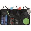 Organizator portbagaj auto, 46x88 cm, prindere pe tetiere, 8 compartimente, Roll Fast, negru