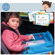 Masa pentru scaun auto si carucior cu suport tableta, Lenny, Walser, albastru