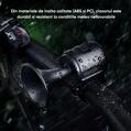 Claxon bicicleta cu baterii CR2032, 120 dB, prindere ghidon, potrivire universala inclusiv trotineta, scuter, bicicleta electrica, bicicleta copii, e-bike, prindere ghidon, rezistent la apa - RESIGILAT (produs nou - cu ambalaj deteriorat)