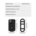 Claxon bicicleta, alarma antifurt, sonerie 140 dB, baterie 200 mAh cu incarcare USB, potrivire universala inclusiv trotineta, scuter, bicicleta electrica, e-bike, prindere ghidon, rezistent la apa