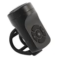 Claxon bicicleta, alarma antifurt, sonerie 140 dB, baterie 200 mAh cu incarcare USB, potrivire universala inclusiv trotineta, scuter, bicicleta electrica, e-bike, prindere ghidon, rezistent la apa