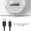 Sonerie bicicleta, alarma antifurt, claxon 130 dB, 3 sunete ajustabile, incarcare USB, prindere ghidon, rezistenta la apa, negru