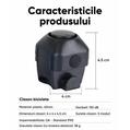 Claxon bicicleta cu baterii, 5 sunete alarma, 130 dB, prindere ghidon, potrivire universala inclusiv trotineta, scuter, bicicleta electrica, e-bike, rezistent la apa - RESIGILAT (produs testat - fara ambalaj original)