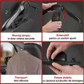 Umeras auto tetiera, Henry, Walser, universal, negru