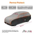 Prelata auto antigrindina SUV XL, Perma Protect, 5 mm grosime, 5200 x 1850 x 1550 mm, gri-negru, Walser