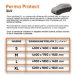Prelata auto antigrindina SUV XL, Perma Protect, 5 mm grosime, 5200 x 1850 x 1550 mm, gri-negru, Walser