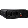 Invertor auto 1000 W, AEG, DC 12V la AC 230V, cu telecomanda, unda sinusoidala modificata, 2 prize Schuko, rulota, autorulota, camper, 1 port USB, negru 