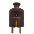 Stecker cu ajutaj, maro