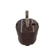 Stecker cu ajutaj, maro