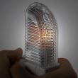 Lampa de veghe, Unitec, cu senzor lumina, alimentare priza, bec inclus 5W