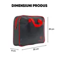 Geanta depozitare auto, organizator scule, accesorii, trusa medicala, 30 x 8 x 25 cm, Roll Fast, material oxford