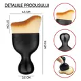 Pensula profesionala cu peri moi ideala pentru detailing interior auto, Roll Fast, 9.5 x 4.5 cm