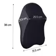 Perna auto multifunctionala spate si gat, birou, spuma cu memorie, Roll Fast, 38 x 31.5 x 11.5 cm
