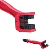 Perie Curatare Lant Bicicleta, Moto, ATV, Roll Fast, ABS, 25.5 cm, rosu