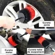 Kit Curatare Auto Set 20 de piese, Detailing, interior si exterior, Roll Fast, geanta transport si depozitare