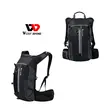 Rucsac bicicleta pliabil, ultra usor, impermeabil, buzunar sistem hidratare, 10L, West Biking, negru cu gri