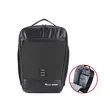 Geanta trotineta, bicicleta, multifunctionala, impermeabila, West Biking, 7.3 L, negru