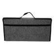 Organizator auto portbagaj, 50x13x20 cm, fixare velcro, Cartrend, negru