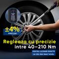 Cheie dinamometrica 17/19 mm, Goodyear, prindere 1/2 inch 12.5 mm, 42–210 Nm