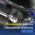 Cheie dinamometrica 17/19 mm, Goodyear, prindere 1/2 inch 12.5 mm, 42–210 Nm