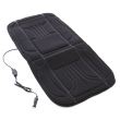 Semi husa scaun cu incalzire reglabila Comfort, Negru - resigilat1