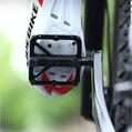 Set pedale bicicleta MTB, BMX, de oras, model lat, cu crampoane, antiderapante, ultrausoare, impermeabile, rezistente la praf, rulment DU, 10.5 x 9.5 x 1.8 cm, aliaj de aluminiu, West Biking - RESIGILAT (produs testat - fara ambalaj original)